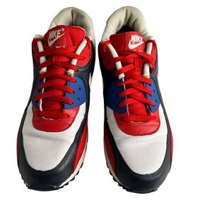 Nike‎ Air Max Leather USA Sport Red White Black 309299-602 Men's 13 US